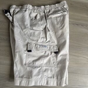 Vintage OP Sport Ocean Pacific Cargo Shorts Mens Large L Beige Skater Surf 90s‎